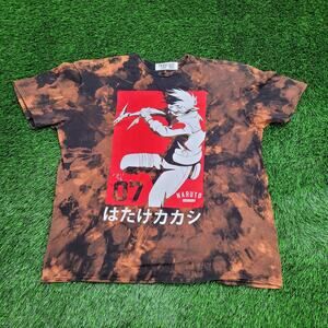 Naruto Kakashi-Hatake Shirt Womens 2XL 24x27 Bleached